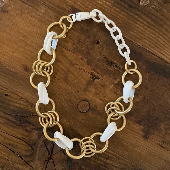 J Crew Statement Link Necklace - Picture 2 of 4